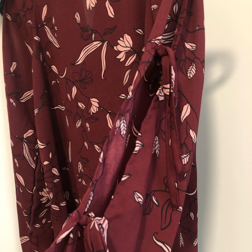 Red blouse